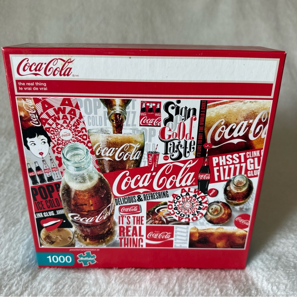 Coca-Cola The Real Thing 1000 Piece Puzzle